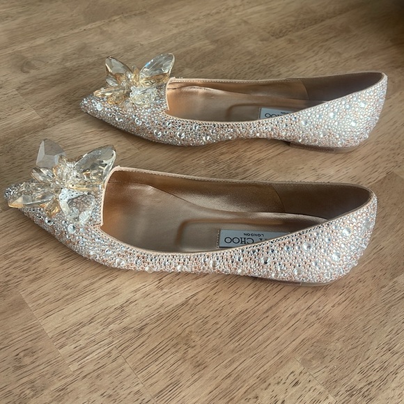 Jimmy Choo Attila Flats - NEW - Picture 11 of 17